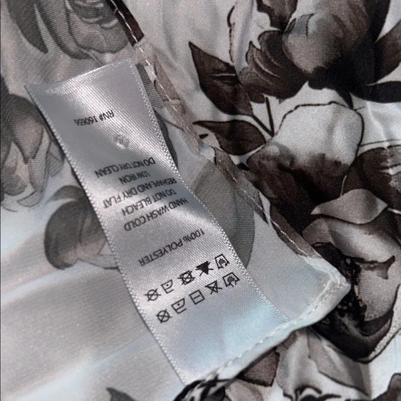 Scarf-- white brown cowboy boots roses square neck purse hair accessory - Picture 9 of 9